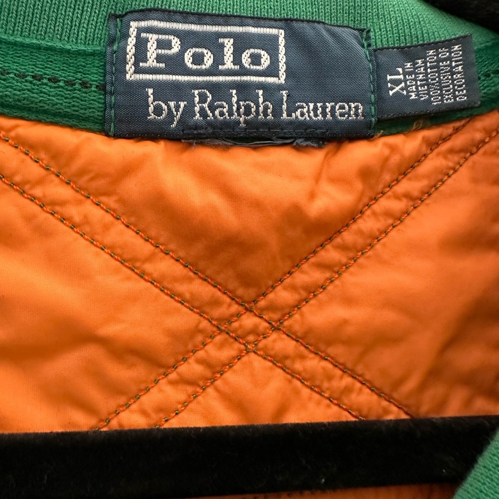 Ralph Lauren Polo Jacket in Green and Orange